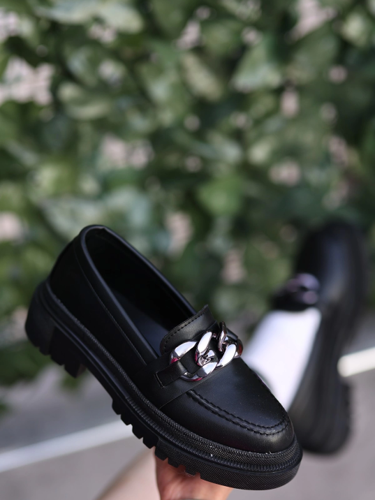 Biga Siyah Cilt  Ayakkabı Biga Siyah Cilt  Ayakkabı