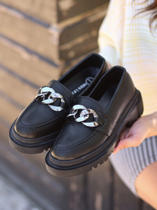 Biga Siyah Cilt  Ayakkabı Biga Siyah Cilt  Ayakkabı