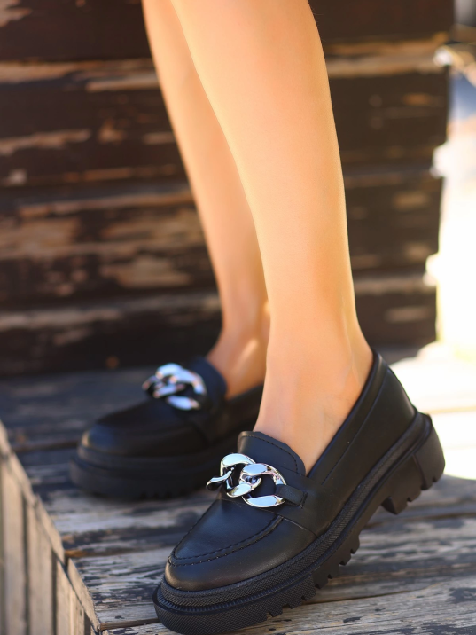 Biga Siyah Cilt  Ayakkabı Biga Siyah Cilt  Ayakkabı