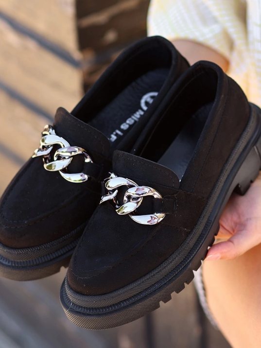 Biga Siyah Süet Ayakkabı Biga Siyah Süet Ayakkabı