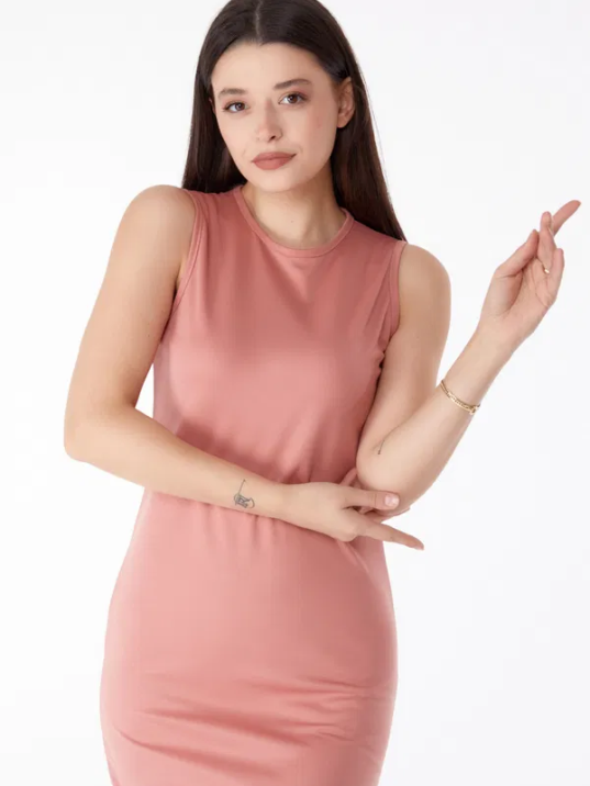 Bisiklet Yaka Kadın Mini Elbise Bisiklet Yaka Kadın Mini Elbise