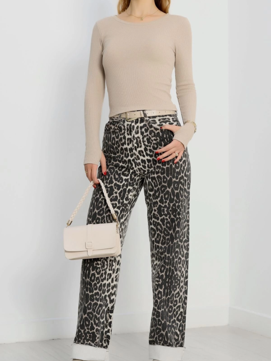 Bisiklet Yaka Parmak Geçmeli Kaşkorse bluz bej a3829 Bisiklet Yaka Parmak Geçmeli Kaşkorse bluz bej a3829