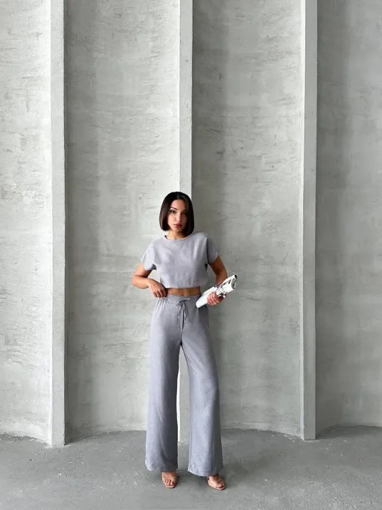 Bluz Pantolon Takım S255057