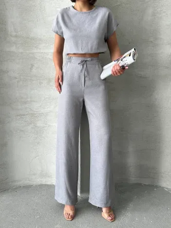 Bluz Pantolon Takım S255057