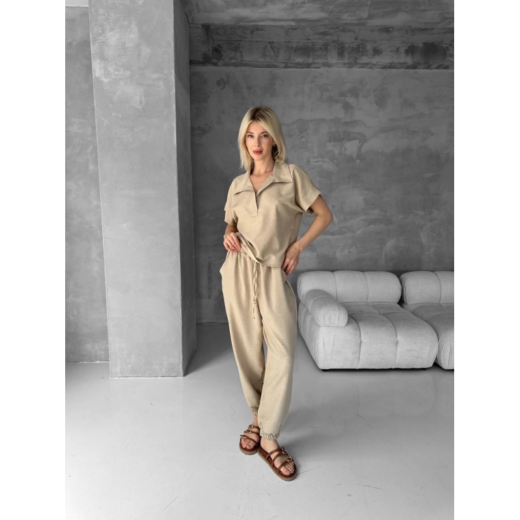 Bluz şalvar takım bej s255841 Bluz şalvar takım bej s255841