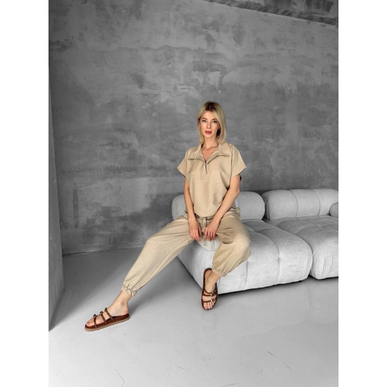 Bluz şalvar takım bej s255841 Bluz şalvar takım bej s255841