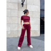Bol paça pantolonlu alt üst takım Bol paça pantolonlu alt üst takım