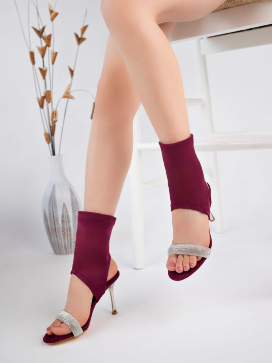 Brit Bordo  Süet Booite Brit Bordo  Süet Booite