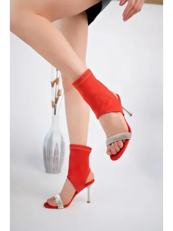 Brit Turuncu Süet Booite Brit Turuncu Süet Booite