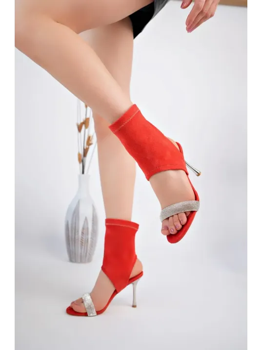 Brit Turuncu Süet Booite Brit Turuncu Süet Booite