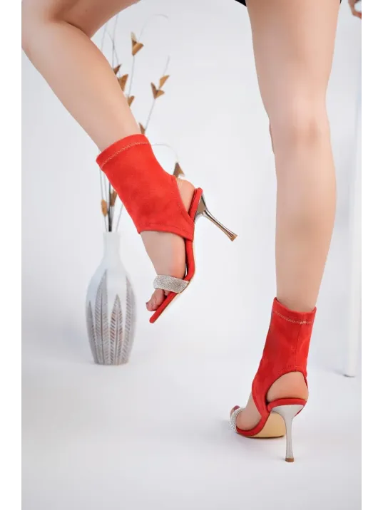 Brit Turuncu Süet Booite Brit Turuncu Süet Booite