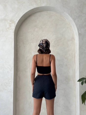 Brodeli şort etek s255075 Brodeli şort etek s255075