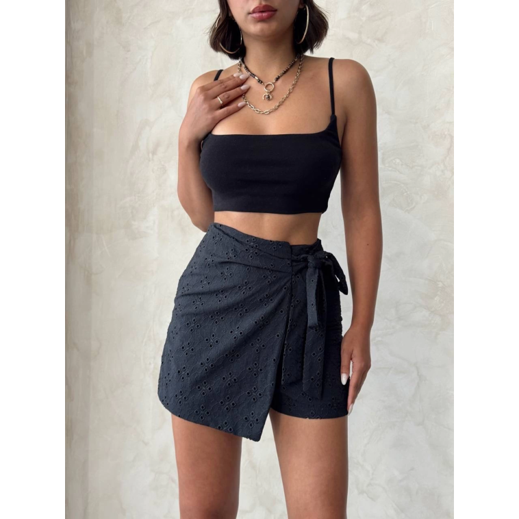 Brodeli şort etek s255075 Brodeli şort etek s255075