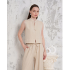 Broşlu yelek pantolon takım bej s255821 Broşlu yelek pantolon takım bej s255821
