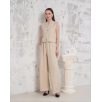 Broşlu yelek pantolon takım bej s255821 Broşlu yelek pantolon takım bej s255821