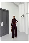 Bubble Alt Üst Takım Bordo Pt510446
