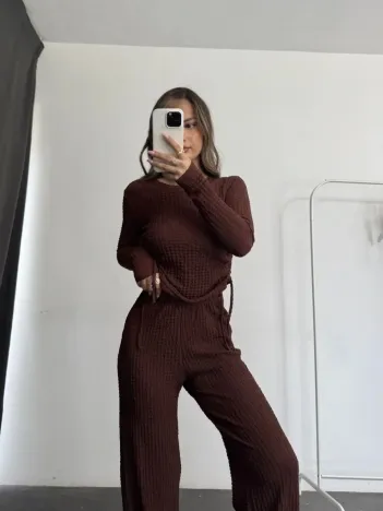 Bubble Alt Üst Takım Kahve Pt510446 Bubble Alt Üst Takım Kahve Pt510446