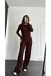 Bubble Alt Üst Takım Kahve Pt510446