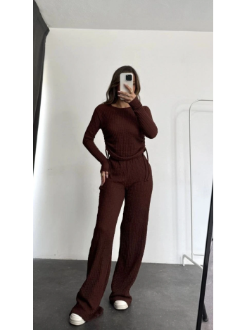 Bubble Alt Üst Takım Kahve Pt510446