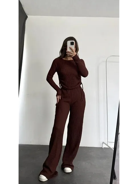 Bubble Alt Üst Takım Kahve Pt510446