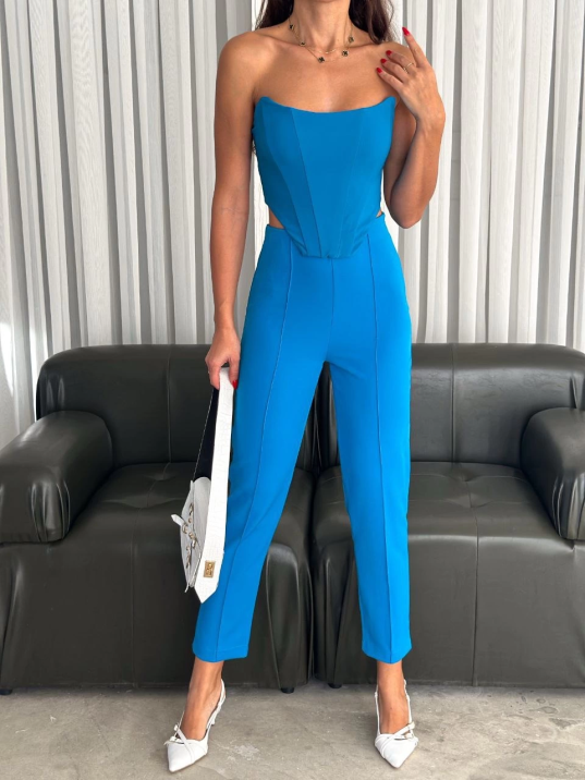 Büstiyer pantolon takım s1011 Büstiyer pantolon takım s1011