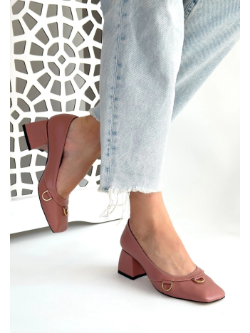 Cande Pudra Cilt Topuklu Ayakkabı Cande Pudra Cilt Topuklu Ayakkabı