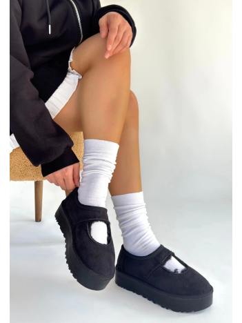 Carren Siyah Süet Bot Carren Siyah Süet Bot