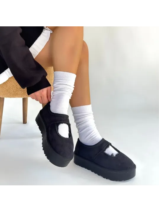 Carren Siyah Süet Bot Carren Siyah Süet Bot