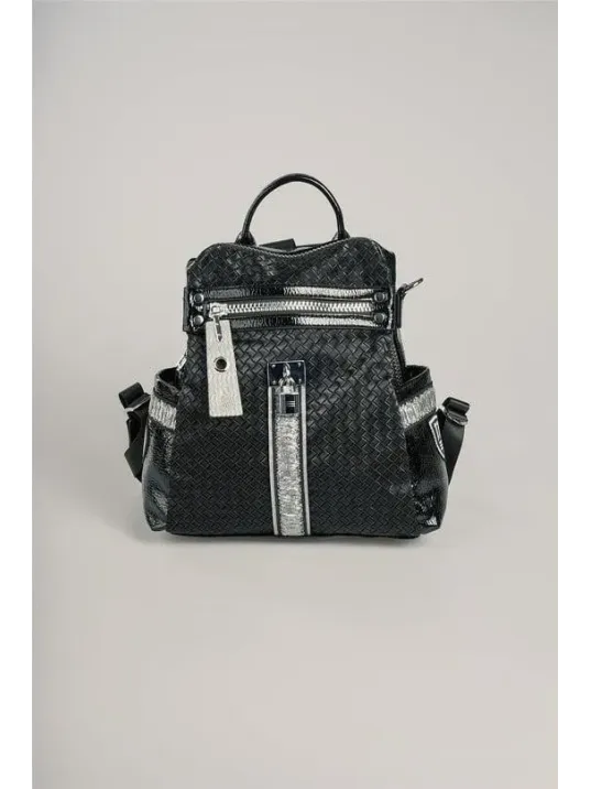 Cary Siyah Cilt Kol Ve Sırt Çantası Cary Siyah Cilt Kol Ve Sırt Çantası