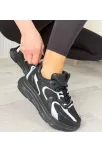 Cata Siyah Cilt Beyaz Detaylı Spor Ayakkabı