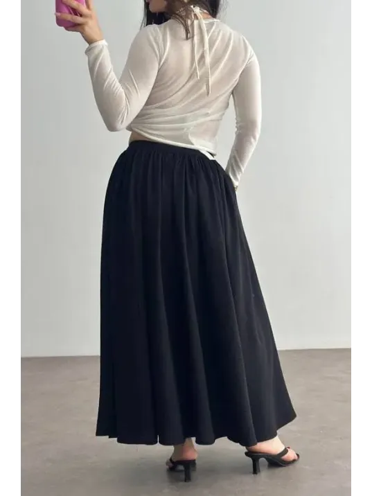 Cepli Keten Etek Siyah Kz24