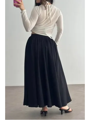 Cepli Keten Etek Siyah Kz24