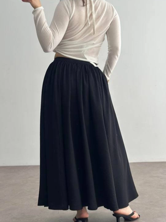 Cepli keten etek siyah kz24 Cepli keten etek siyah kz24