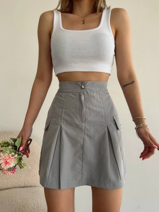 Cepli paraşüt etek s241021 Cepli paraşüt etek s241021