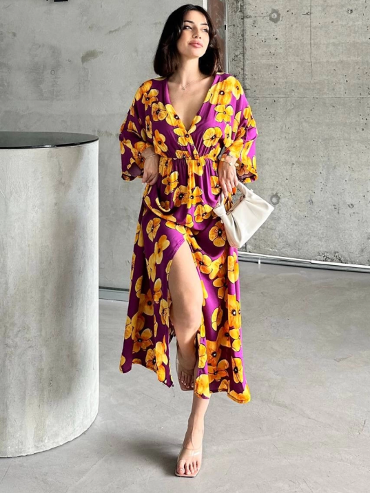 Çiçek baskılı elbise Çiçek baskılı elbise