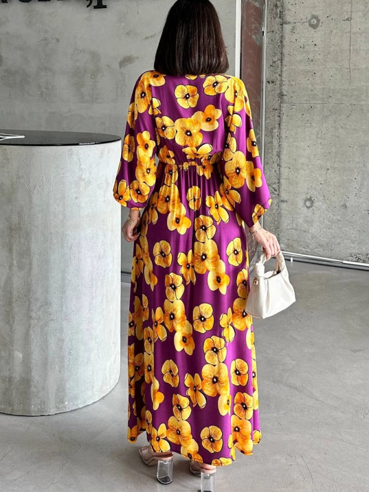 Çiçek baskılı elbise Çiçek baskılı elbise