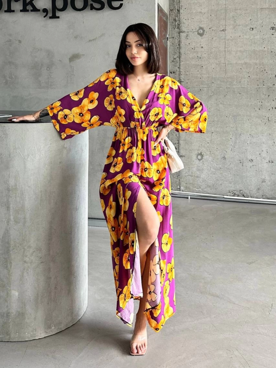 Çiçek baskılı elbise Çiçek baskılı elbise