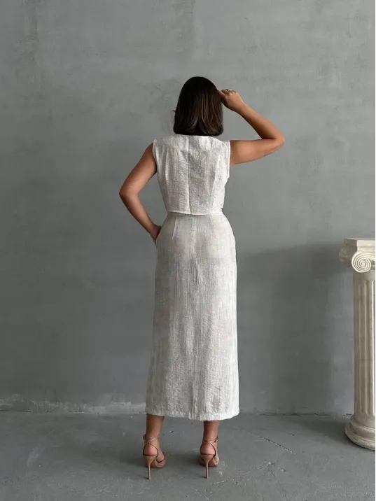 Çilek Takım Etek Yelek Çilek Takım Etek Yelek