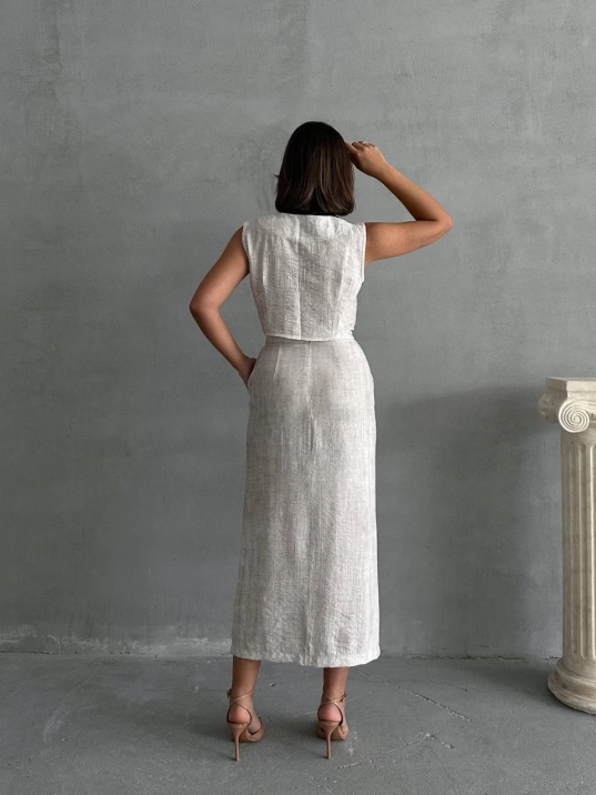 Çilek takım etek yelek Çilek takım etek yelek