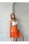 Çingene Keten Etek Turuncu S24808