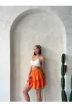 Çingene Keten Etek Turuncu S24808
