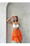 Çingene Keten Etek Turuncu S24808 Çingene Keten Etek Turuncu S24808