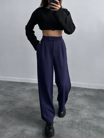 Cırtlı Palazzo Pantolon