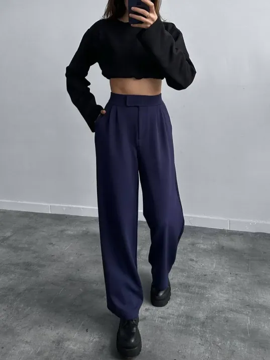 Cırtlı Palazzo Pantolon