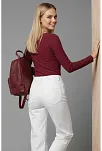 Çıtçıt Detaylı Bluz Bordo T4343