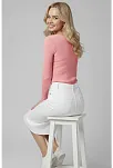 Çıtçıt Detaylı Bluz Pembe T4343