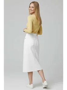 Çıtçıt Detaylı Bluz Sarı T4343