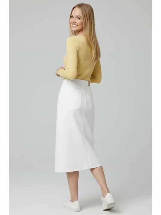 Çıtçıt Detaylı Bluz Sarı T4343