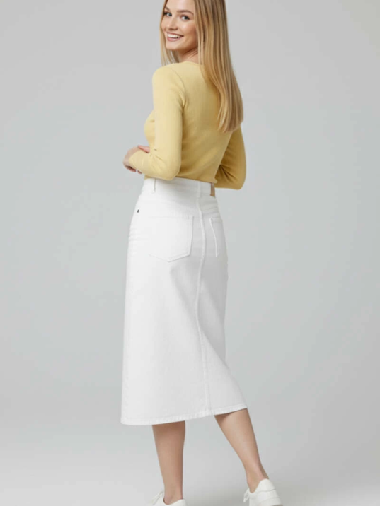 Çıtçıt Detaylı Bluz Sarı T4343 Çıtçıt Detaylı Bluz Sarı T4343