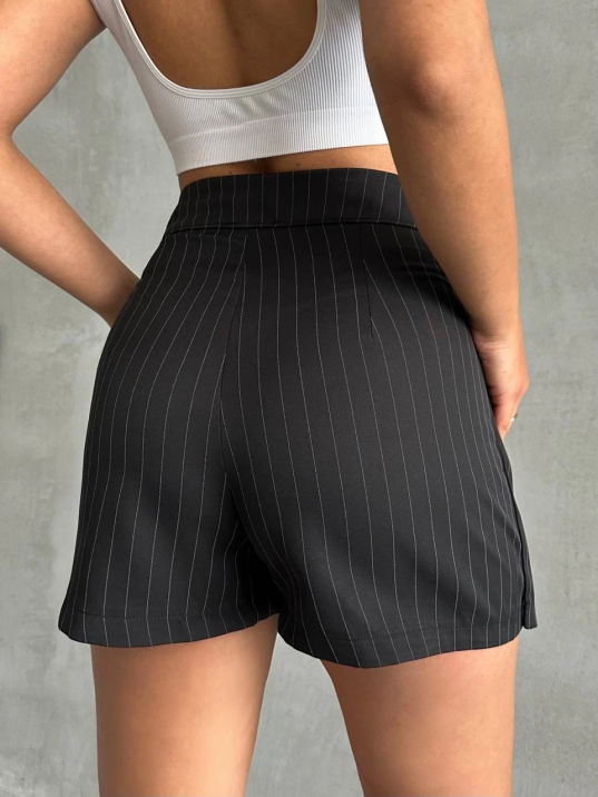 Çizgili şort etek Çizgili şort etek